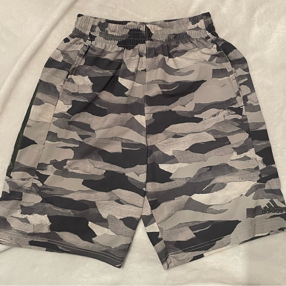 Adidas Mens Athletic Camo Shorts